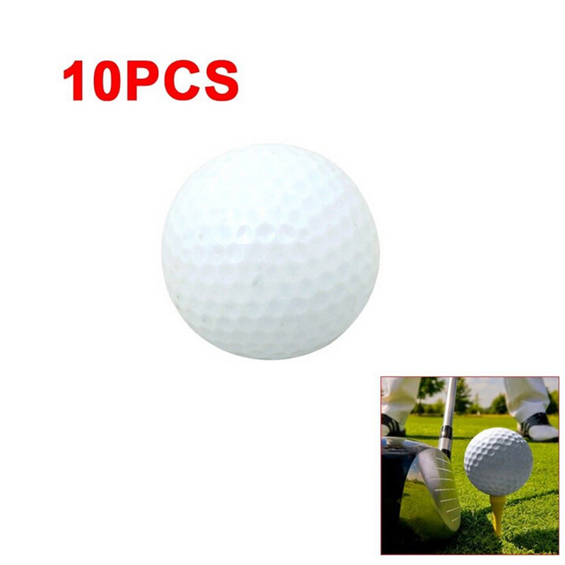 Golf Equipment Indoor - ใหม่10Pcs กอล์ฟลูกกีฬากลางแจ้งสีขาว PU Foam ลูกกอล์ฟในร่มกลางแจ้งฝึกการฝึกอบรมเอดส์ Drop