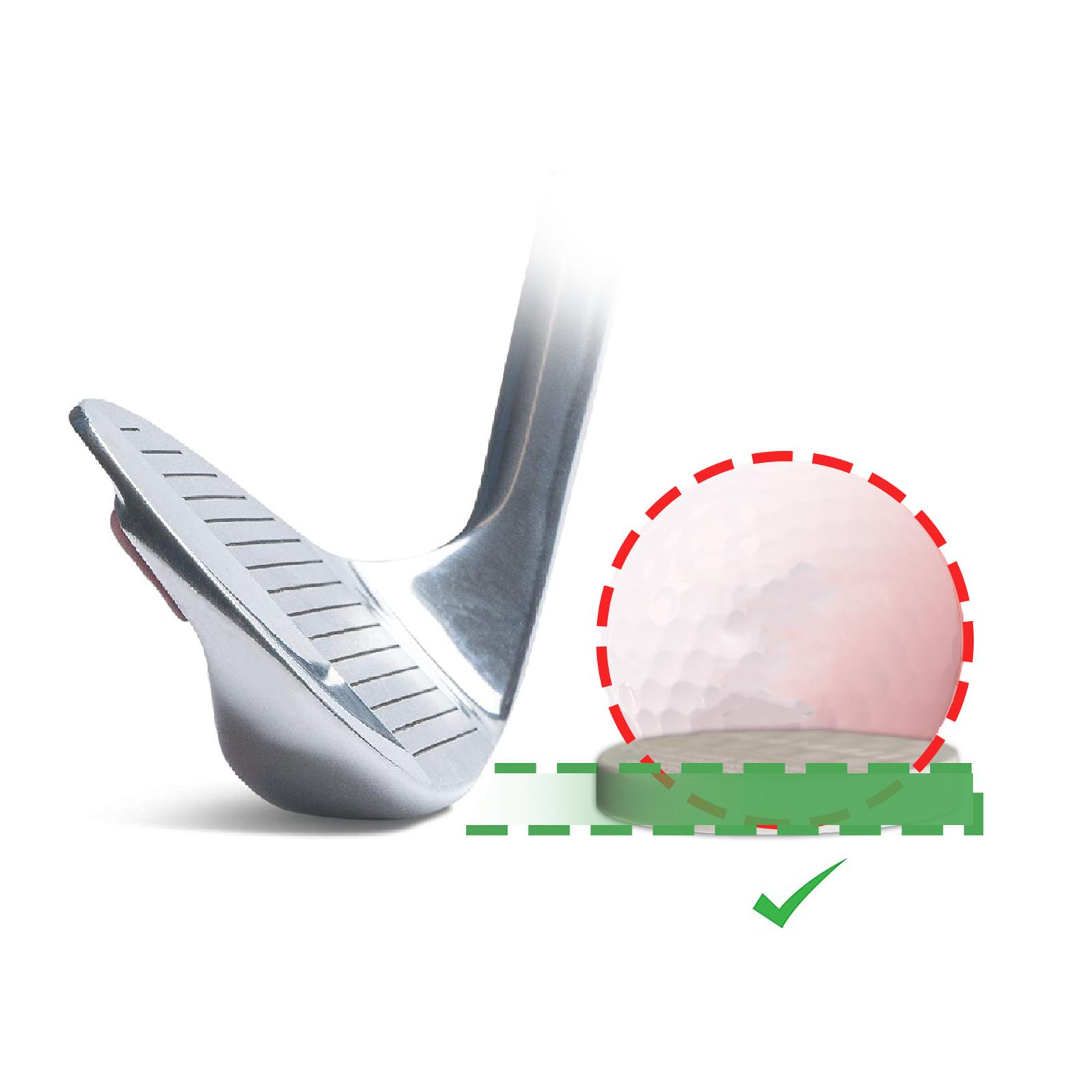 Golf Equipment Beginners - ลูกกอล์ฟฝึกซ้อม 6 ลูก, ลูกกอล์ฟแบบแบนสำหรับฝึกวงสวิง, ลูกกอล์ฟฝึกซ้อมระดับพรีเมียมสำหรับผู้เริ่มต้น, อุปกรณ์สำหรับใช้ในบ้าน