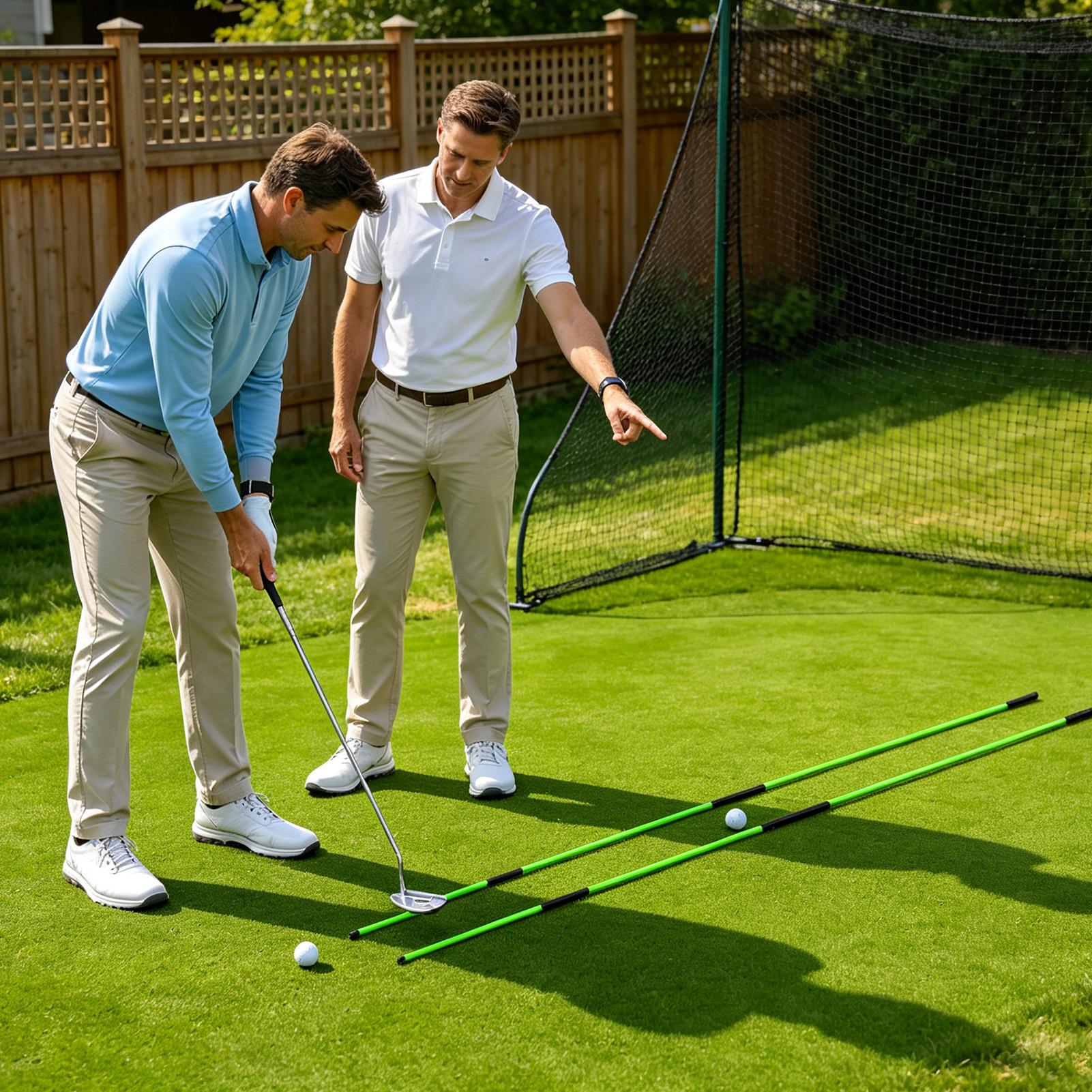 อุปกรณ์ฝึกการจัดแนววงสวิงกอล์ฟ - Golf Equipment Beginners บทวิจารณ์และราคา