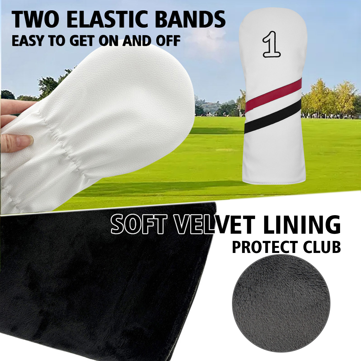 สโมสรกอล์ฟ # 1 # 3 # 5 # ปลอกค - Golf Equipment Deals บทวิจารณ์และราคา