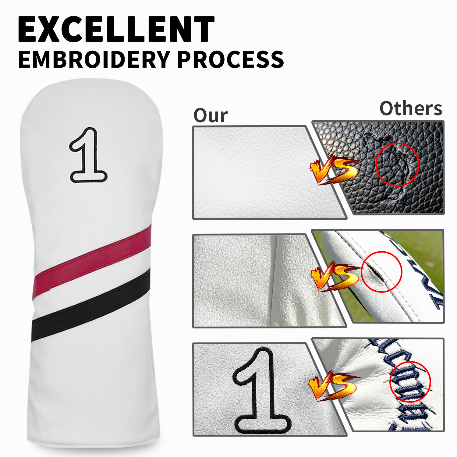 สโมสรกอล์ฟ # 1 # 3 # 5 # ปลอกค - Golf Equipment Deals บทวิจารณ์และราคา