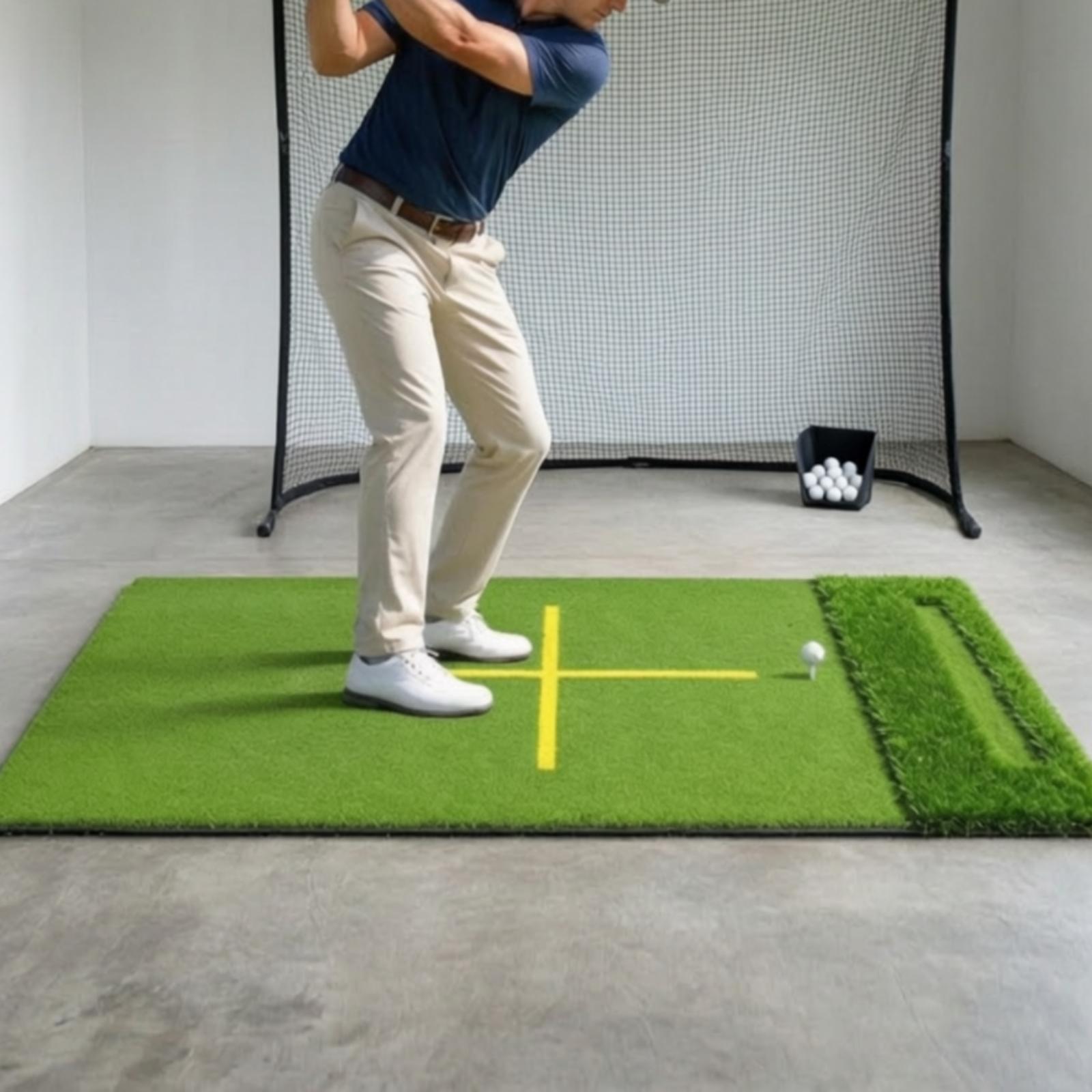 แผ่นฝึกซ้อมกอล์ฟแบบสองชั้นพร้อ - Golf Equipment Guide บทวิจารณ์และราคา
