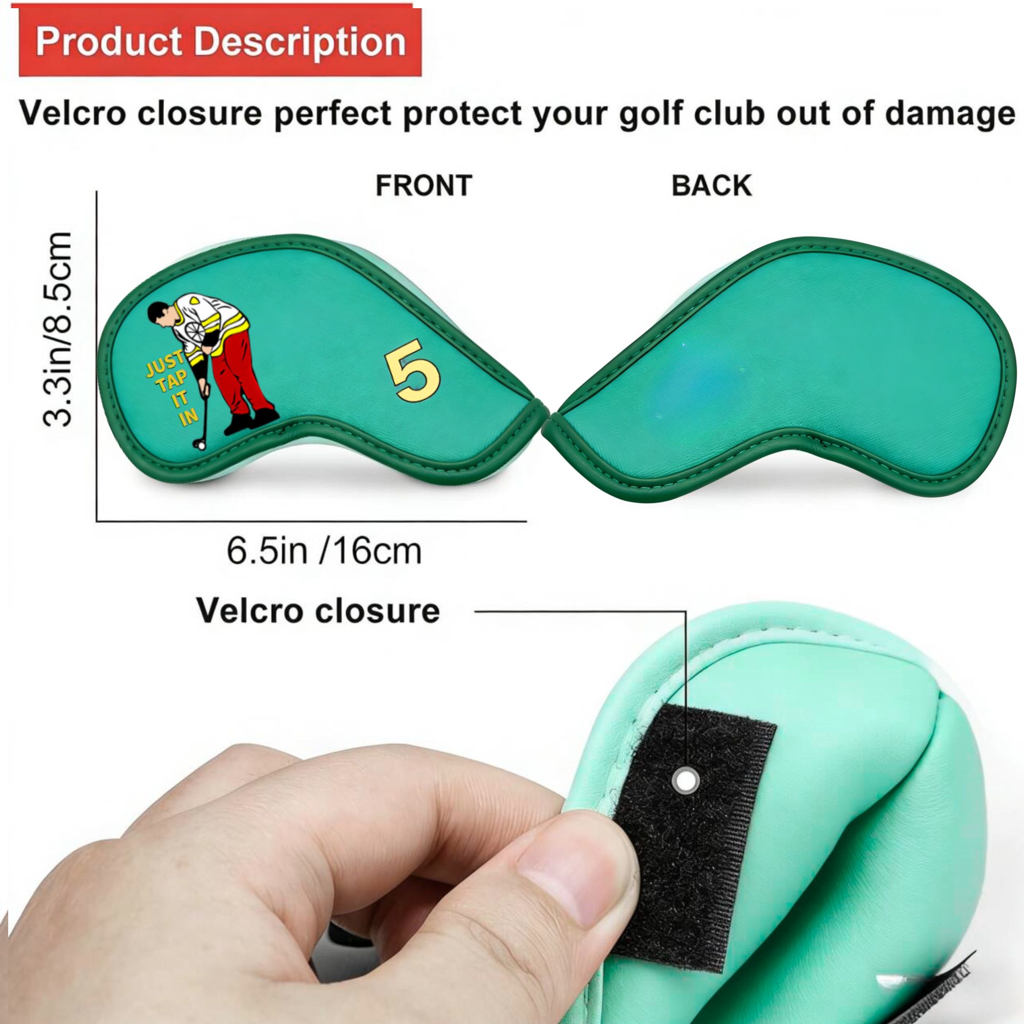 ฝาครอบเหล็กกอล์ฟ 9 ชิ้นพร้อมฝา - Golf Equipment Deals บทวิจารณ์และราคา